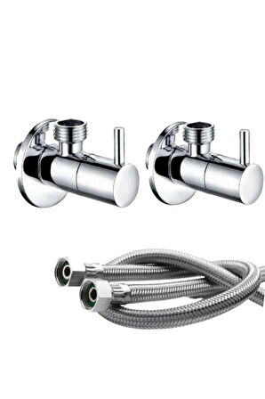 KROM CUBUK TAHARET 70 CM FLEX 2Lİ SET
