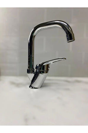 KROM KÖŞE BORULU LAVABO BATARYASI