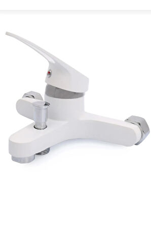 BEYAZ KROM MİX BANYO BATARYASI