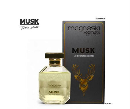 Magnesia MUSK EDP Erkek Parfüm 100 ml.