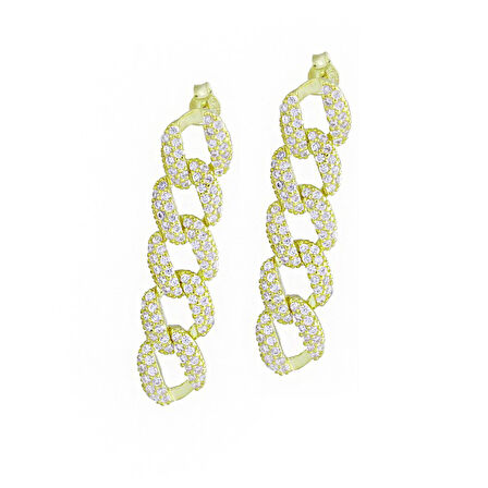 Masaliko Gürmet Gümüş Küpe Kp2221, 925  Ayar Gümüş