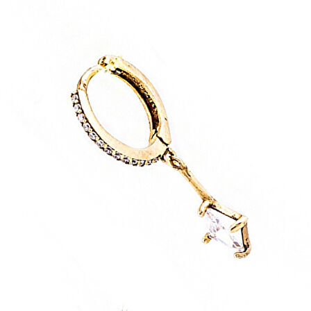 Masaliko Sallantılı Gümüş Küpe SB782, 925 Ayar Gümüş