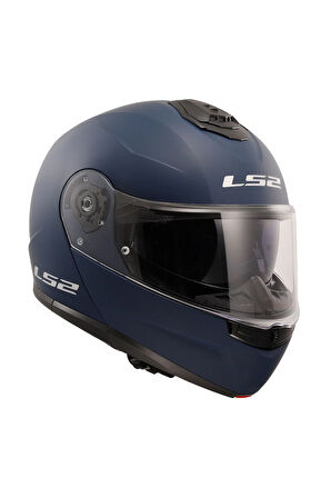 STROBE 2 MAT NAVY MAVİ MOTOSİKLET KASKI