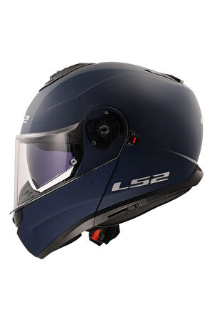 STROBE 2 MAT NAVY MAVİ MOTOSİKLET KASKI