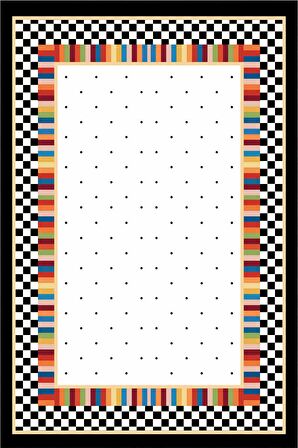 Beyaz Mutfak Temalı Dokuma Leke Tutmaz Masa Örtüsü MSO072