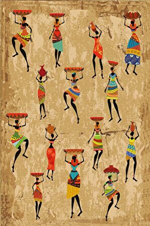 Bej Etnik Desenli Dokuma Leke Tutmaz Masa Örtüsü MSO106