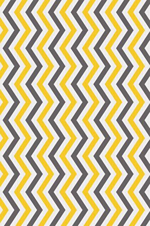 Sarı Zigzag Desenli Dokuma Leke Tutmaz Masa Örtüsü MSO137