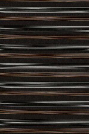 Siyah Çizgili Dokuma Leke Tutmaz Masa Örtüsü MSO167