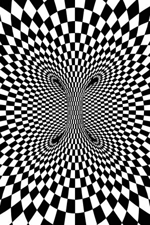 Siyah İlizyon Desen Dokuma Leke Tutmaz Masa Örtüsü MSO203