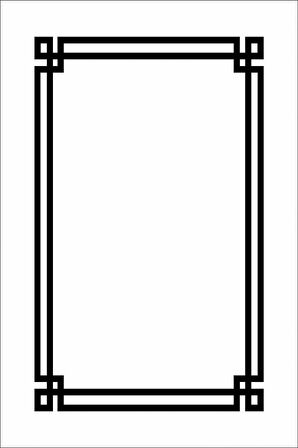 Beyaz Çerçeveli Dokuma Leke Tutmaz Masa Örtüsü MSO276