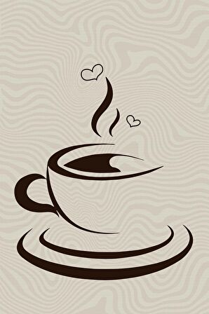 Bej Fincan Desenli Dokuma Leke Tutmaz Masa Örtüsü MSO284