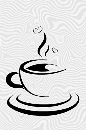 Beyaz Fincanlı Dokuma Leke Tutmaz Masa Örtüsü MSO285