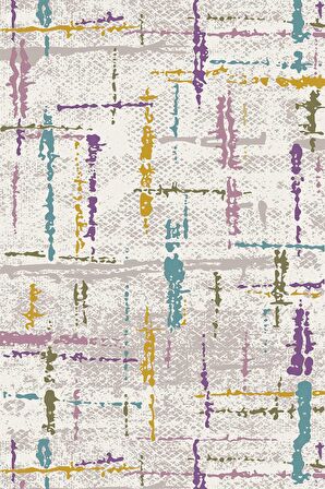 Lila Vintage Dokuma Leke Tutmaz Masa Örtüsü MSO414