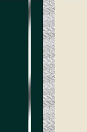 Yeşil Avangarde Dokuma Leke Tutmaz Masa Örtüsü MSO474