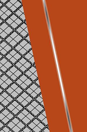 Tarçın Ekoseli Dokuma Leke Tutmaz Masa Örtüsü MSO486