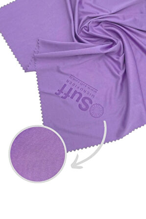 (1 ADET) Papatya Mikrofiber Cam Bezi / Hassas Ekran / Makyaj Temizleme Ve Cam Bezi (50X40 CM)