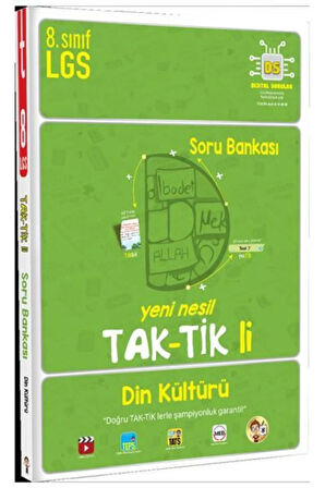 8. Sınıf Lgs Din Kültürü Ve Ahlak Bilgisi Taktikli Soru Bankası 2022