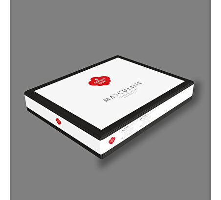 Cotton Box Masculine Ranforce Çift Kişilik Nevresim Takımı-Siyah