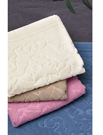 Özdilek Ornament Paspas, Ayak Havlusu (45x65)-Krem