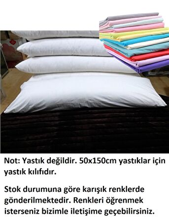 Karı Koca Yastık Kılıfı, Uzun Maxi Boy Yastık Kılıfı (50x150)-Karışık Renkli