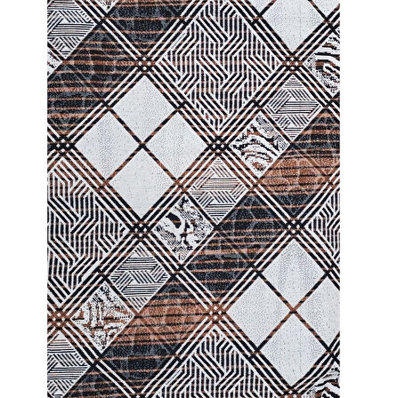 Polo Life Savan 4m2 Pamuklu Lastiksiz Halı Ört, Çok Amaçlı, Piknik Ört (170x245)-Kareli Kahve