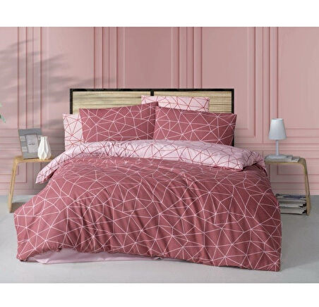 The Ecosse Çarşafı Lastikli Tek Kişilik Nevresim Takımı-Mia Rose