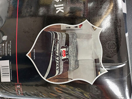 Taç Taraftar Lisanslı Tek Kişilik Battaniye (160x220)-BEŞİKTAŞ KARTAL