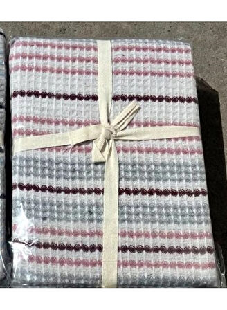 Livdora Serena Pamuklu Battaniye (190x230) - Gül Kurusu