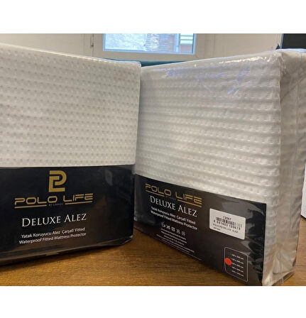 Polo Life Jakarlı Örme Kumaş Deluxe Full Lastikli Sıvı Geçirmez Tek Kişilik Alez (100x200)