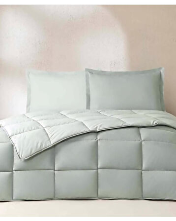 Özdilek %100 Pamuk (Çarşafı Lastikli) Tek Kişilik Yatak Seti-Colourist Çağla Nil