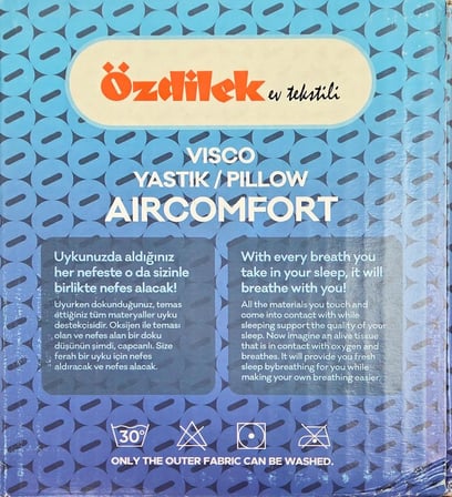 Özdilek Visco Aircomfort Yastık (40x60x15)