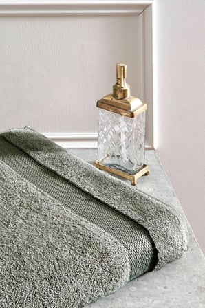 Özdilek -Woven Yeşil- Süper Yumuşak Büyük Boy Banyo Havlusu (90x150)