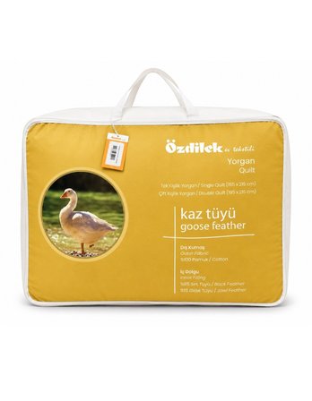 Özdilek Çift Kişilik %100 Kaz Tüyü Yorgan (195x215)