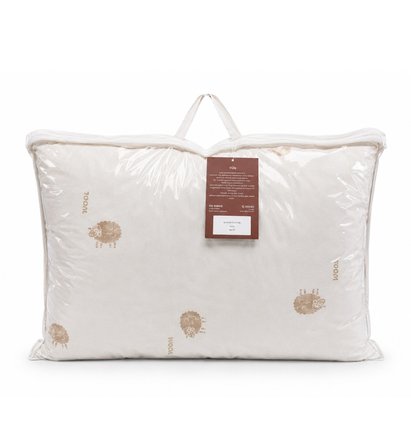 Kupon Doğal Yün Yastık 900gr Çantalı (50x70)