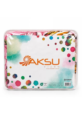 Aksu -Prenses Kalpli- Tek Kişilik Çocuk Battaniye (155x215)