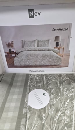 Özdilek Nev Serisi -Aventurine Bej- Çift Kişilik  Nevresim Takımı