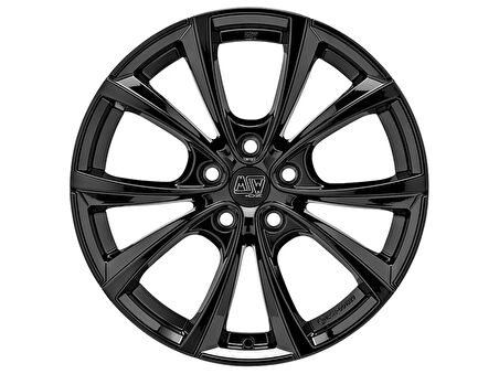 MSW 27T 5X114,3 9,5X20 ET45 64,1 GLOSS BLACK (4 ADET)