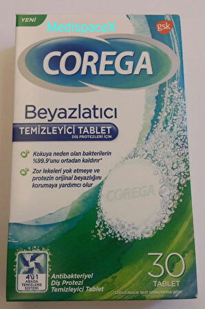 Diş Temizleyici Beyazlatıcı 30 Tablet