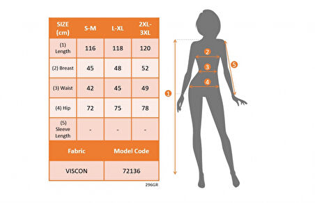 ModaSize Kadın Kısa Kollu Yanları şerit Detay Yakası Ribanalı Yırtmaçlı Viskon Uzun Elbise