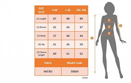 ModaSize Kadın Uzun Kollu Göğüste çapraz Fermuar Detay Dalgıç Mini Boy Elbise