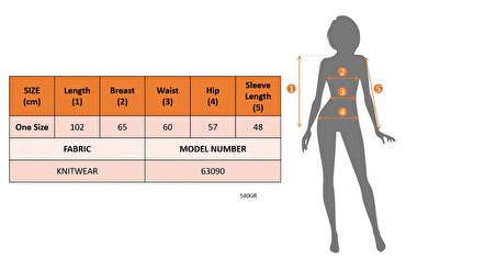 ModaSize Kadın Uzun Kollu Bisiklet Yakalı önden çapraz Kesim Detaylı Midi Triko Elbise