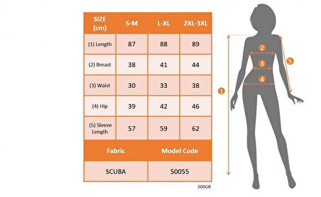 ModaSize Kadın Uzun Kollu Göğüs Dekolte Detay Dalgıç Mini Elbise