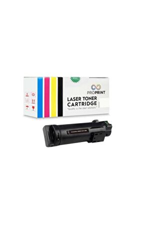 Proprint Xerox 6510-106R03488 5500 Syf Siyah Muadil Toner 6510DN