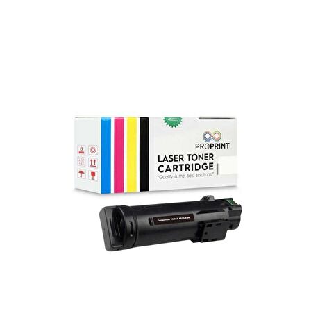 Proprint Xerox 6510-106R03488 5500 Syf Siyah Muadil Toner 6510DN
