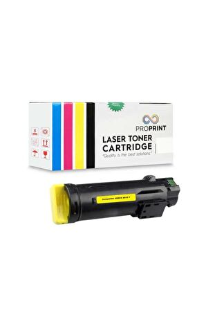 Proprint Xerox 6510-106R03695 4300 Syf Sarı Muadil Toner 6515