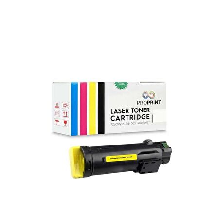 Proprint Xerox 6510-106R03695 4300 Syf Sarı Muadil Toner 6515