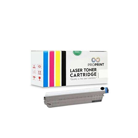 Proprint Oki MC760 45396304 Siyah Muadil Toner MC760DN