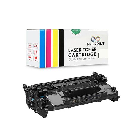 Proprint Hp 59X-CF259X Çipli Muadil Toner 10.000 Sayfa-W1A28A