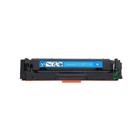 Proprint HP 415A W2031A Mavi Muadil Toner Çipsiz 2100 Sy M479fdw