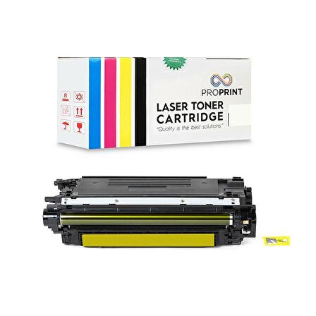 Proprint HP 654A CF332A Sarı Muadil Toner 15000 Sayfa M651dn
